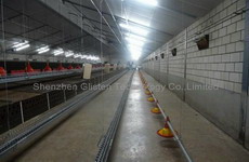 Red and white  LED tube